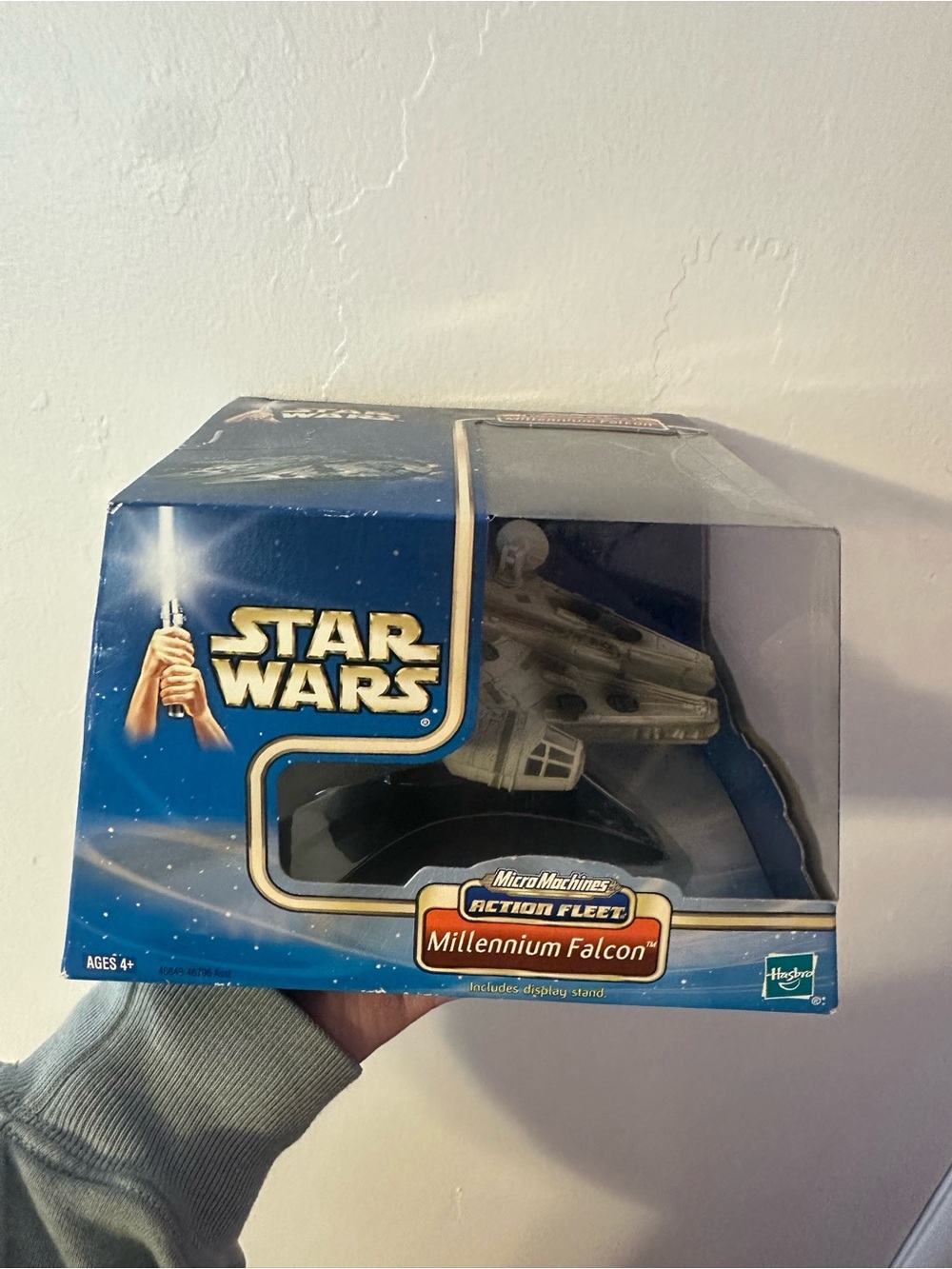 Hasbro Star Wars Millennium Falcon Toy - Blue Box, Gray Ship